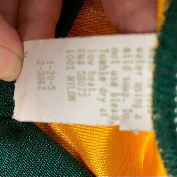 Green and yellow jersey horse logo Men’s XL - Picture 7 of 7